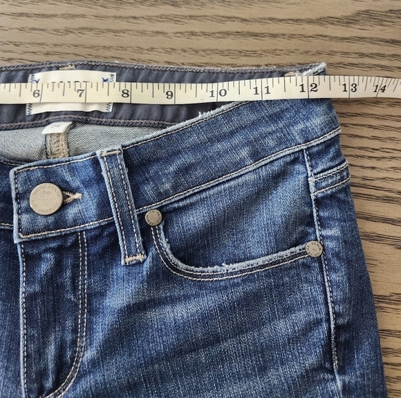 Paige Skyline Ankle Peg Jeans Womens 24 Blue - Picture 8 of 11